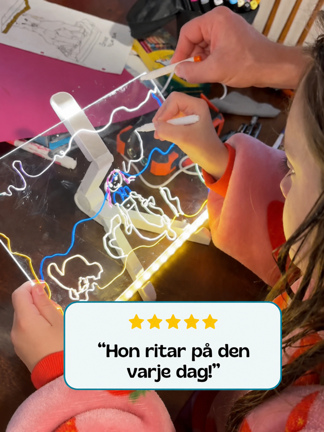 Färgglada skapelser med Lekora